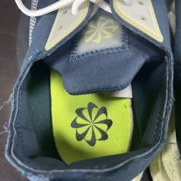 Nike Air Zoom-Type Crater Armory Navy Mens Size 10.5 Lace Up Athletic Sneakers - Picture 7 of 10